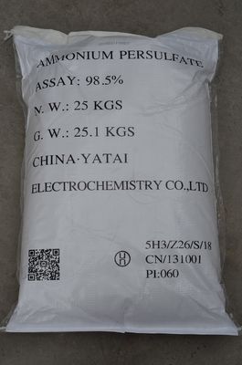 Chất oxy hóa mạnh Ammonium Persulfate 25KG/Bag 7727-54-0 98,5% Độ tinh khiết