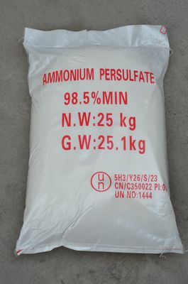 Ngành công nghiệp pin Ammonium Persulfate Cas Số lượng oxy hóa cao Cas 7727 54 0