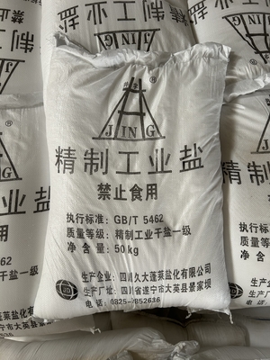 Muối công nghiệp Natri Clorua NaCl Độ tinh khiết 99% Xử lý nước